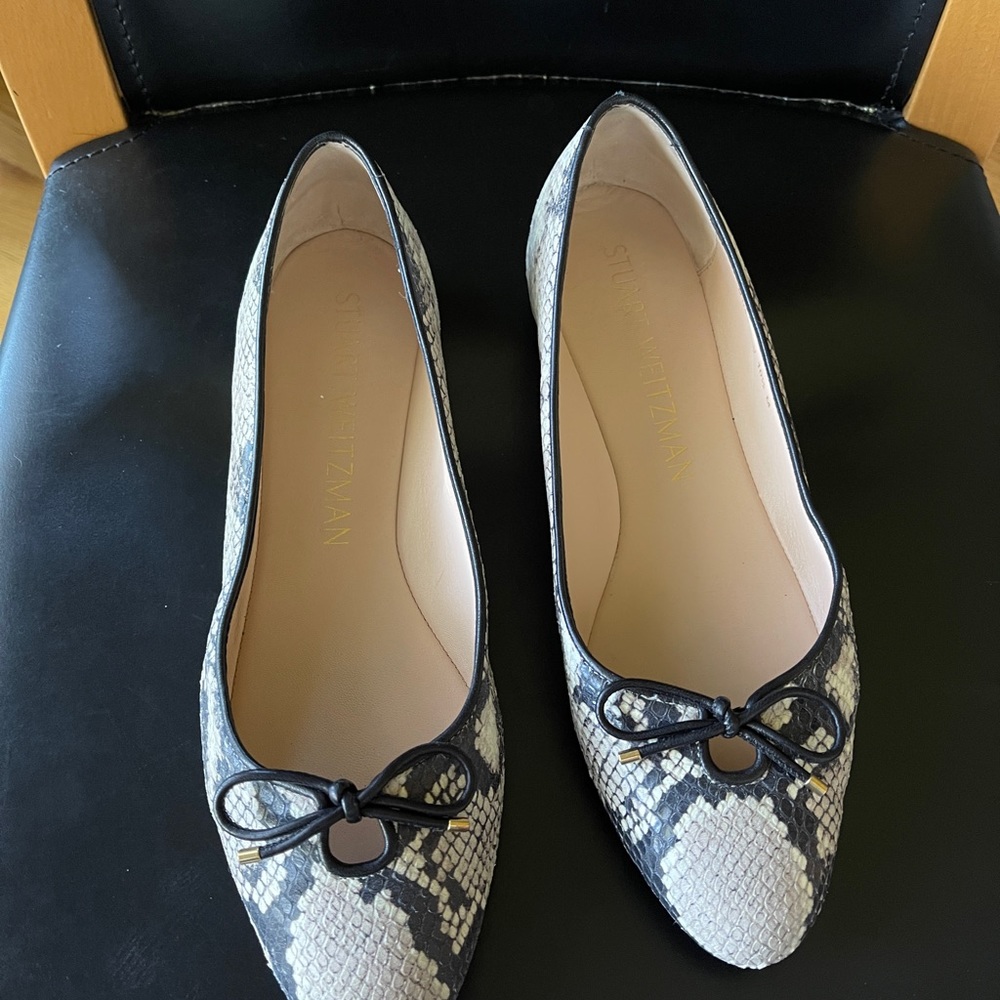 Stuart Weitzman Python Gabby Flats - image 2